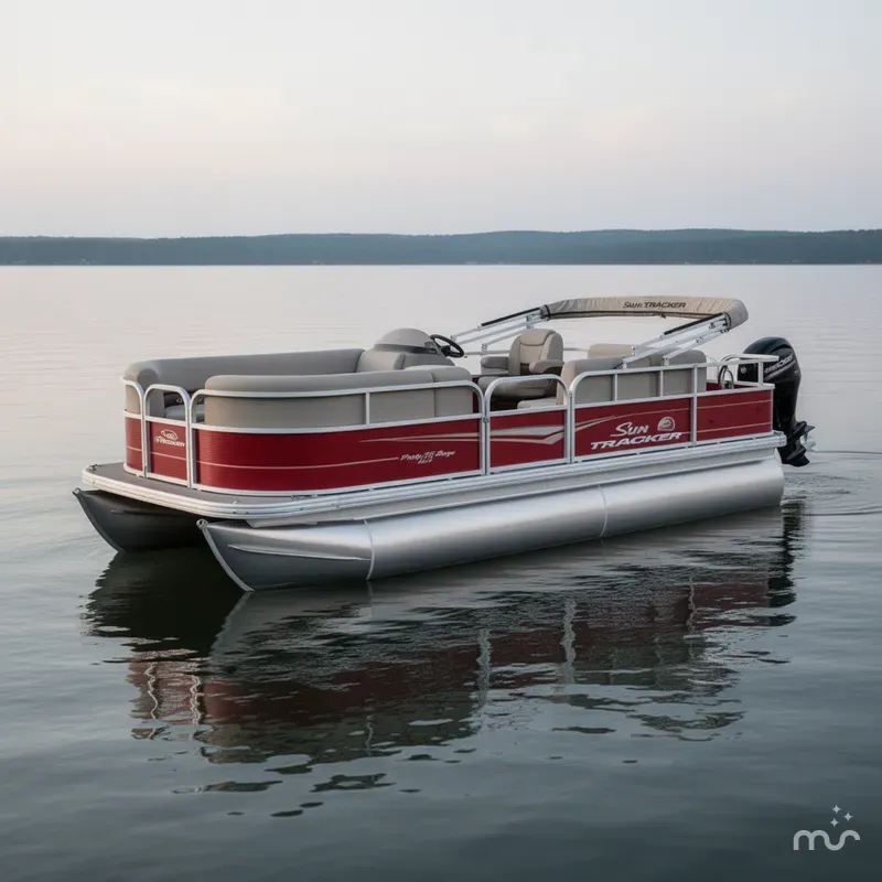 The Image of Sun Tracker Party Barge 18 Deluxe 2026 - 0