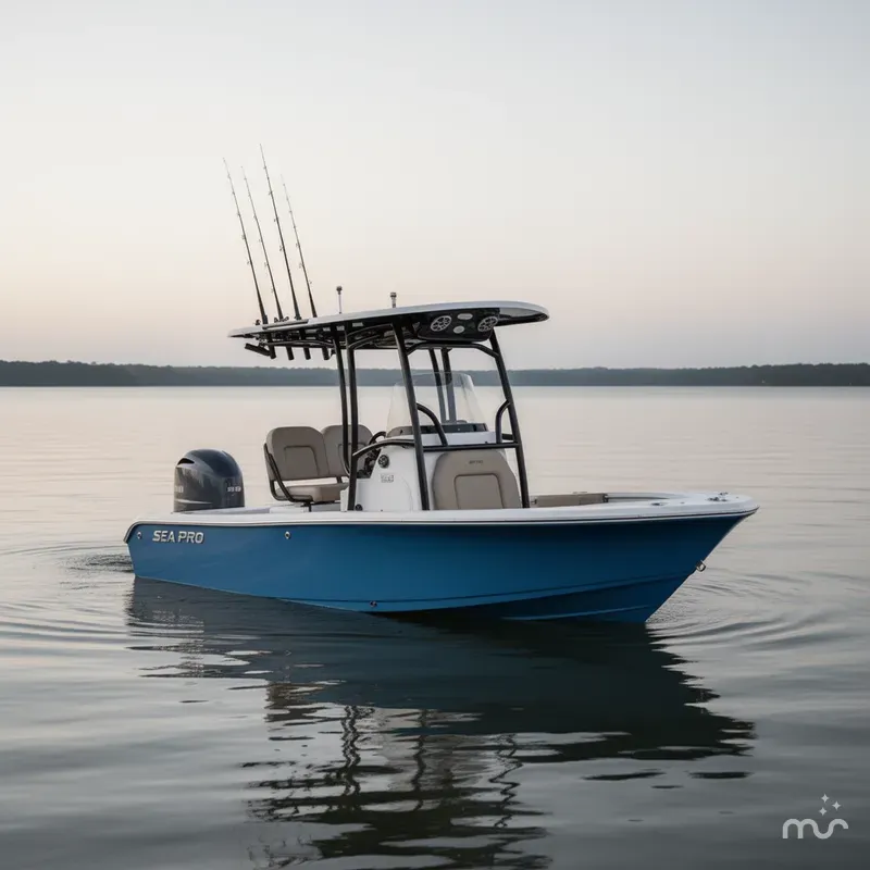 Slide: The Image of Sea Pro 219 CC Deep V BLUE 200XL 2021 - 2
