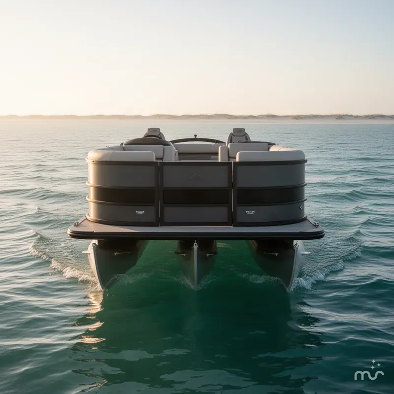 Slide: The Image of Bentley Pontoons Legacy 243 Swingback 2026 - 2