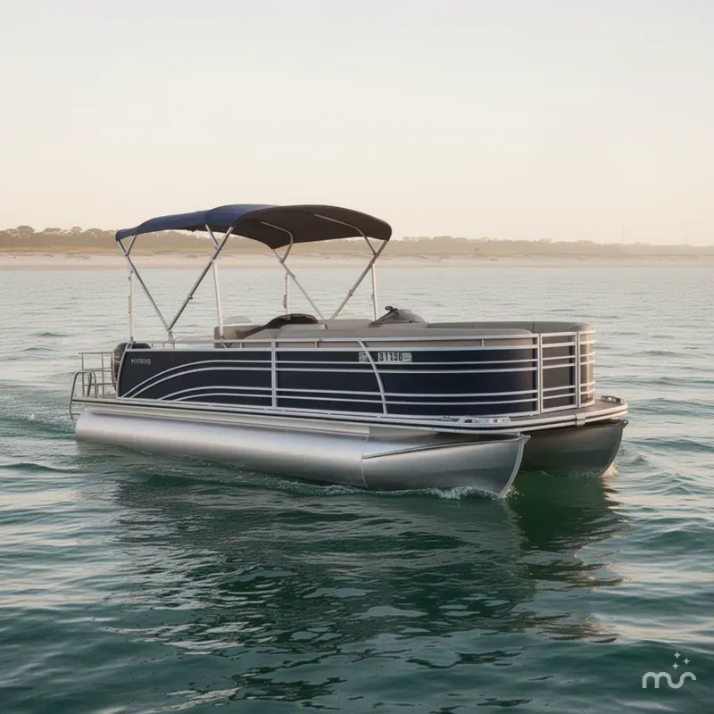 The Image of Harris Solstice 220 Swingback Mercury 150 Trailer 2019 - 0