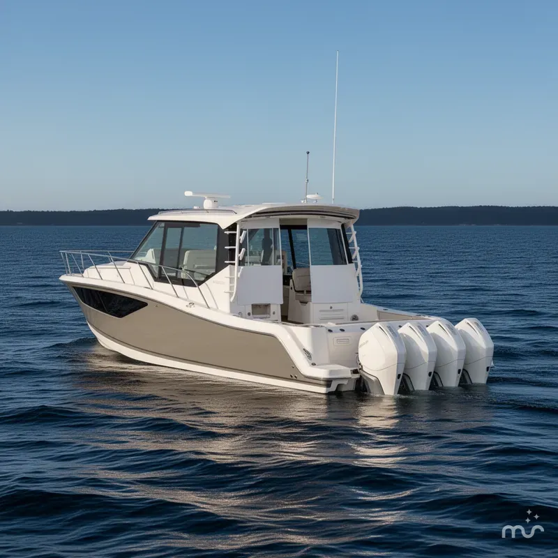 Slide: The Image of Boston Whaler 405 Conquest 2021 - 2