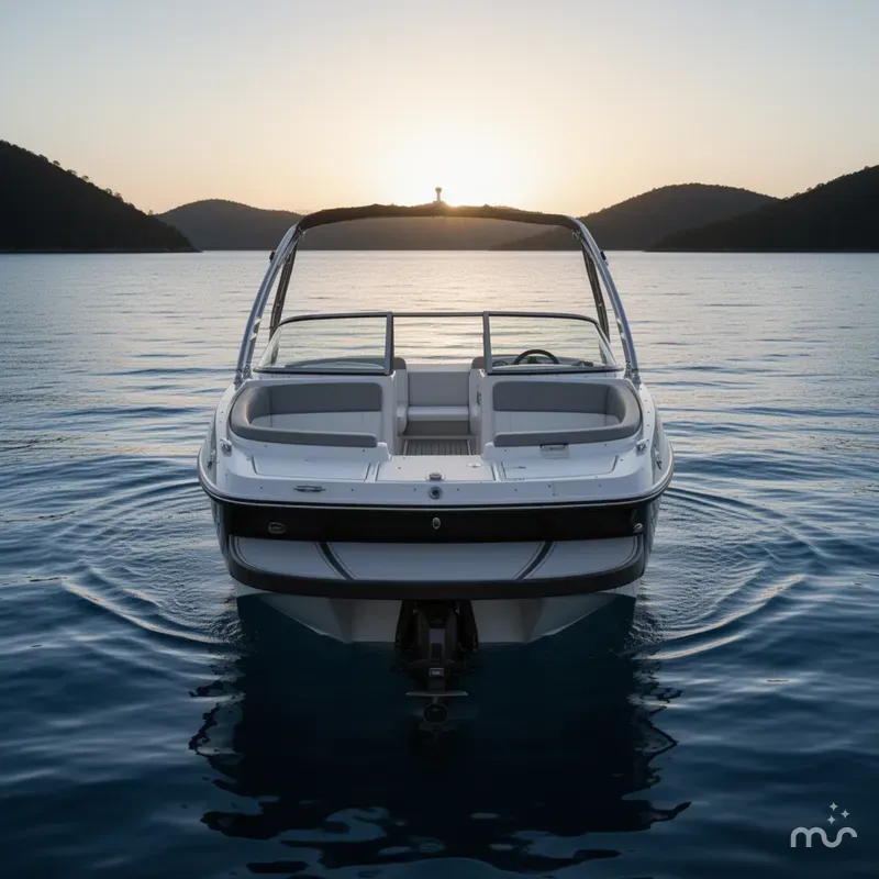 Slide: The Image of Bayliner 215 Deck Boat 2018 - 2