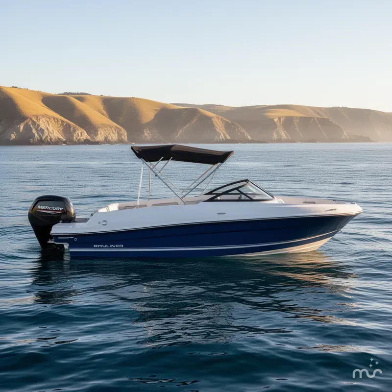 Slide: The Image of Bayliner VR4 Bowrider OB 2020 - 4