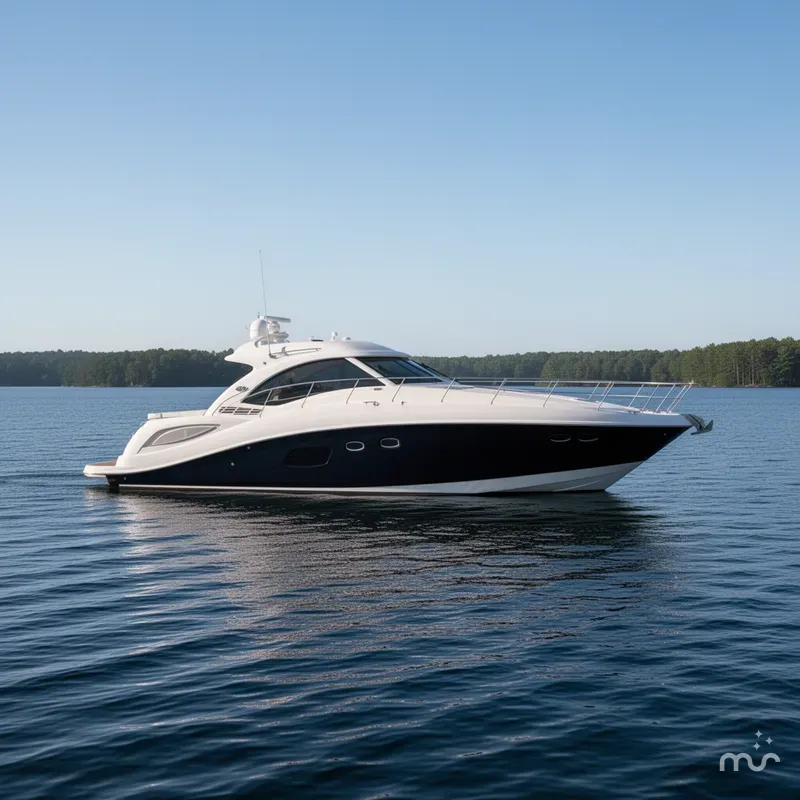 Slide: The Image of Sea Ray 55 Sundancer 2008 - 2