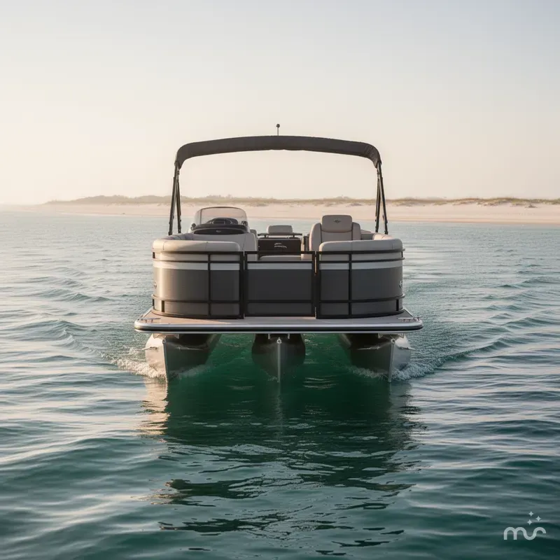 Slide: The Image of Viaggio Lago 22QTT W/Suzuki 200 HP 4 Stroke Engine And Tra 2022 - 2