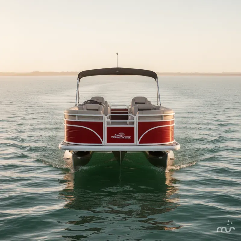 Slide: The Image of Sun Tracker Fishin' Barge 22 DLX 2026 - 2