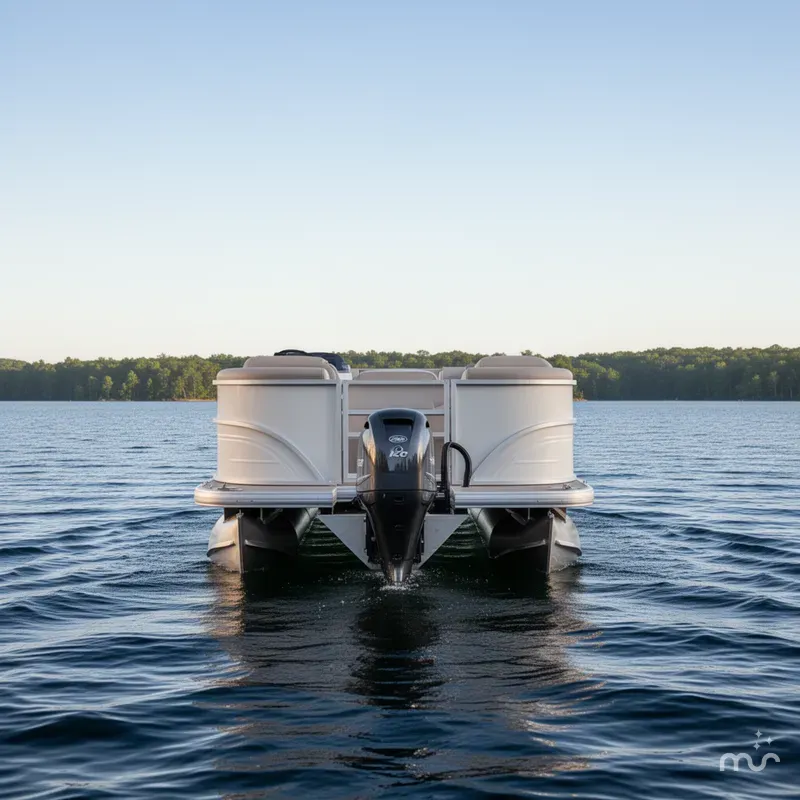 Slide: The Image of Sun Tracker Party Barge 20 DLX 2026 - 1