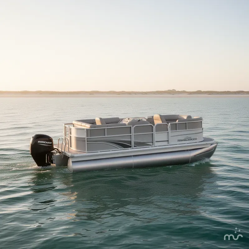 The Image of Sun Tracker Party Barge 16 DLX 2026 - 0