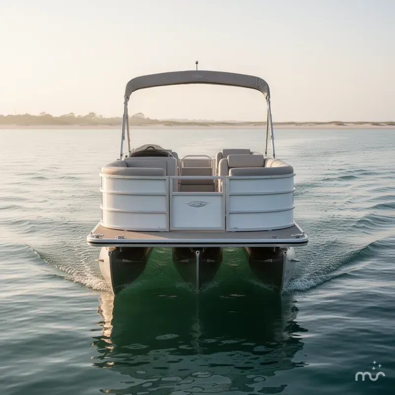 Slide: The Image of Bentley Pontoons Legacy 223 Navigator 2026 - 2