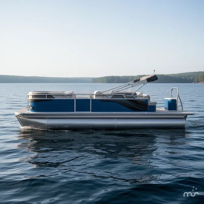 Slide: The Image of Avalon Venture Cruise Rear Bench - 22' 2027 - 1