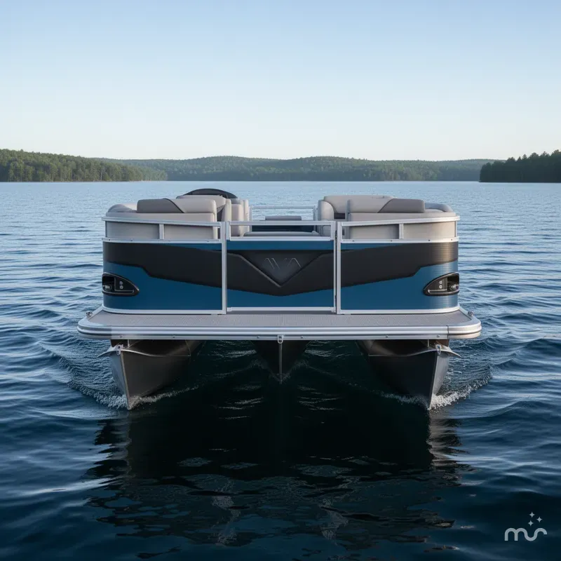 Slide: The Image of Avalon Venture Cruise Rear Bench - 22' 2027 - 2