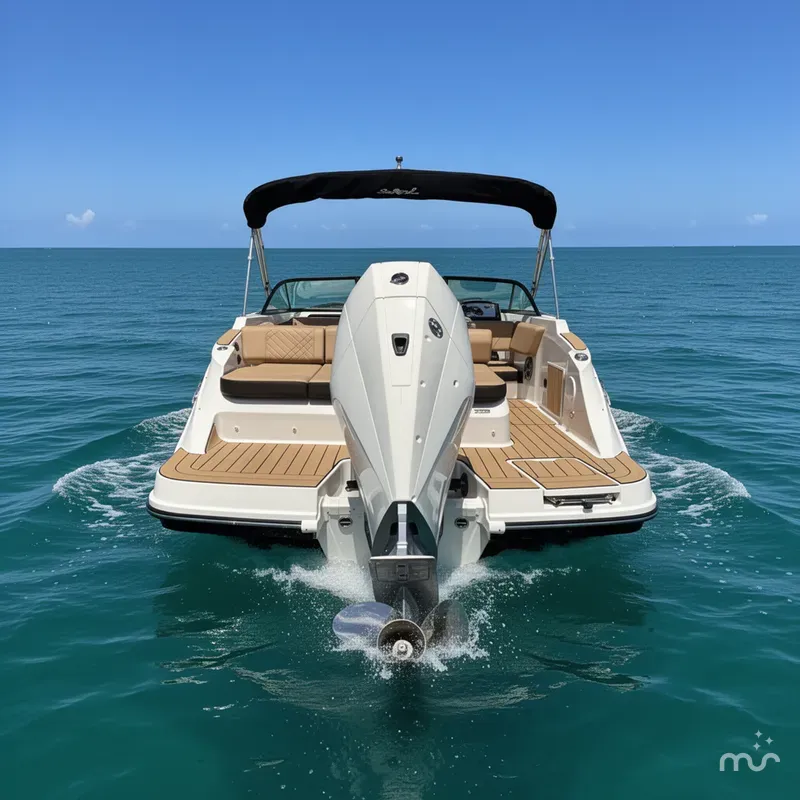 Slide: The Image of Sea Ray SDX 230 Outboard 2027 - 2
