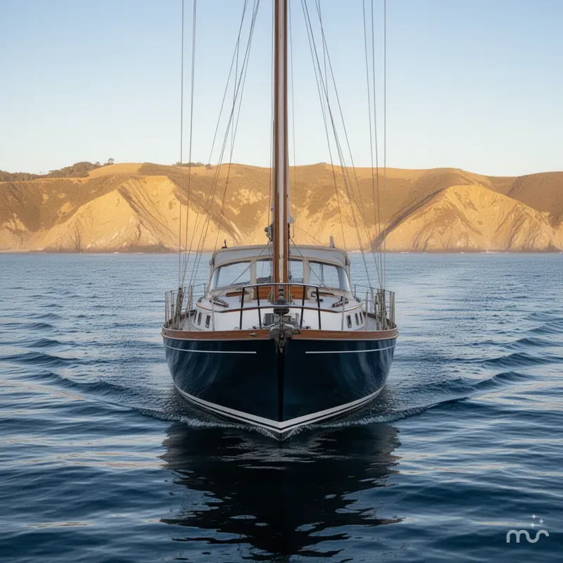 Slide: The Image of Little Harbor custom sailboat 1981 - 1