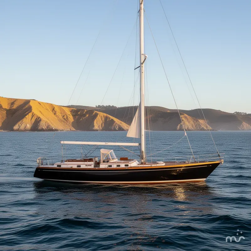 Slide: The Image of Little Harbor custom sailboat 1981 - 2