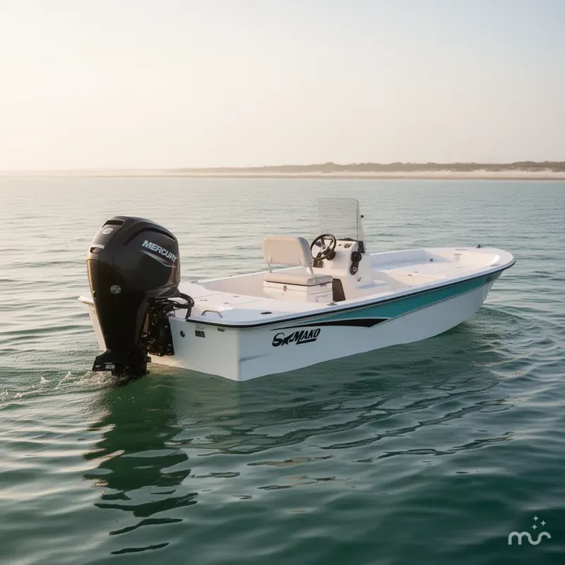 Slide: The Image of Mako Pro Skiff 17 CC 2023 - 2