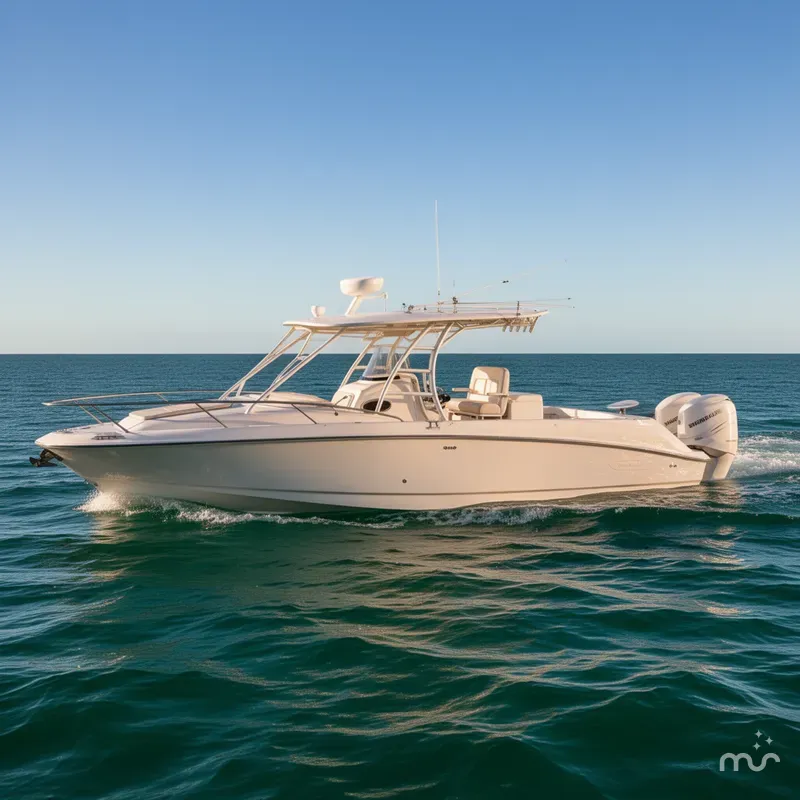 Slide: The Image of Boston Whaler 320 Outrage Cuddy Cabin 2012 - 2