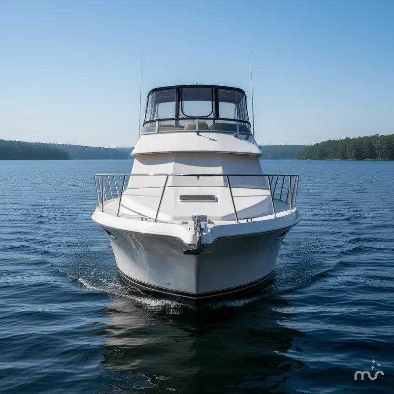 Slide: The Image of Carver Yachts 370 Voyager 1998 - 3