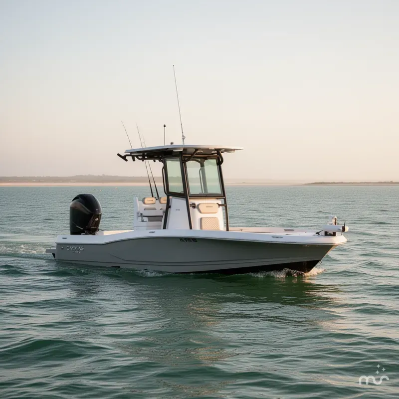 Slide: The Image of Caymas Hybrid Boat 2027 - 0
