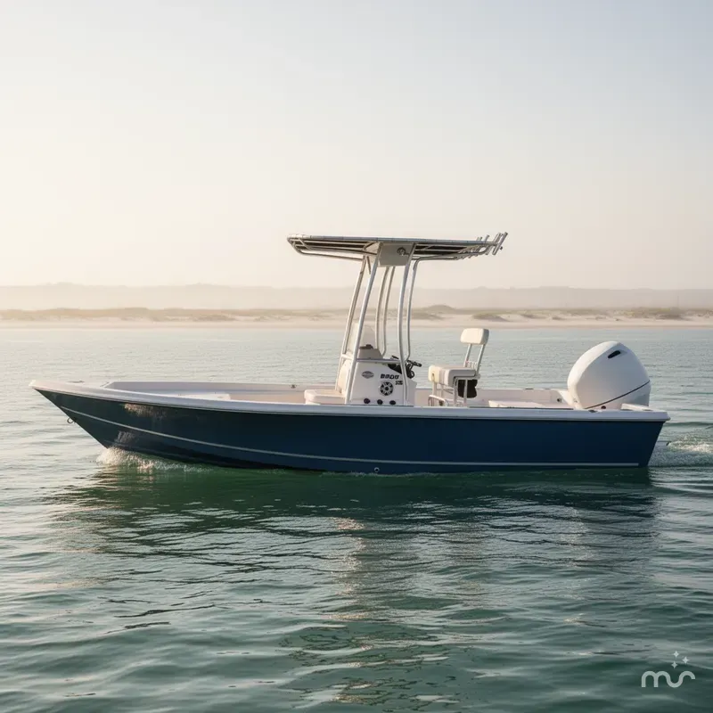 Slide: The Image of Bulls Bay Boats 2200 XS BULLS BAY - STEEL BLUE 2026 - 2
