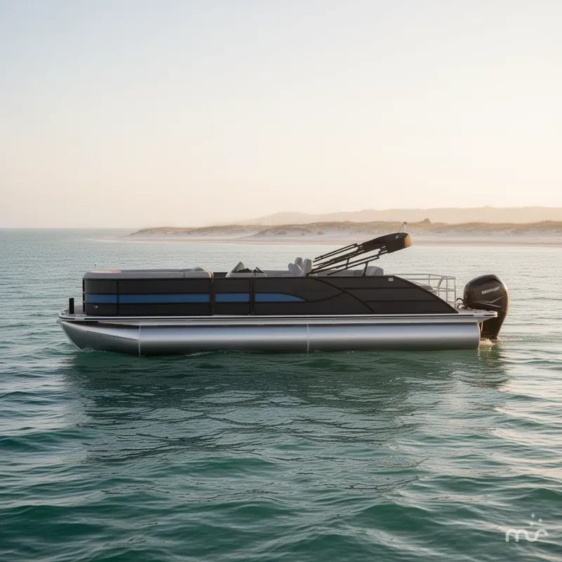 Slide: The Image of Bentley Pontoons Legacy 243 Swingback 2027 - 1