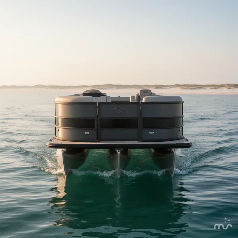 Slide: The Image of Bentley Pontoons Legacy 223 Navigator 2026 - 2