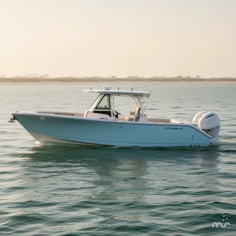 Slide: The Image of Cobia 305 Center Console 2027 - 2