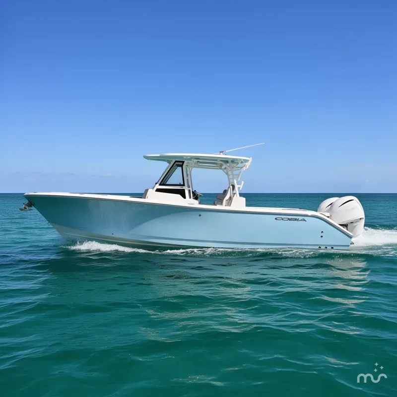 Slide: The Image of Cobia 305 Center Console 2027 - 2