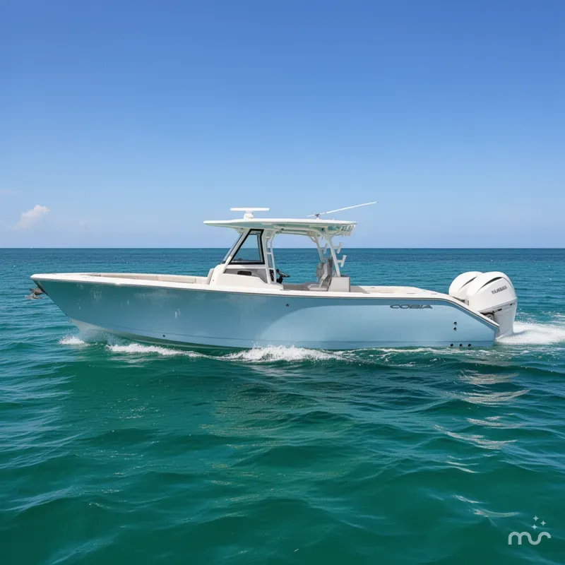 Slide: The Image of Cobia 305 Center Console 2027 - 2