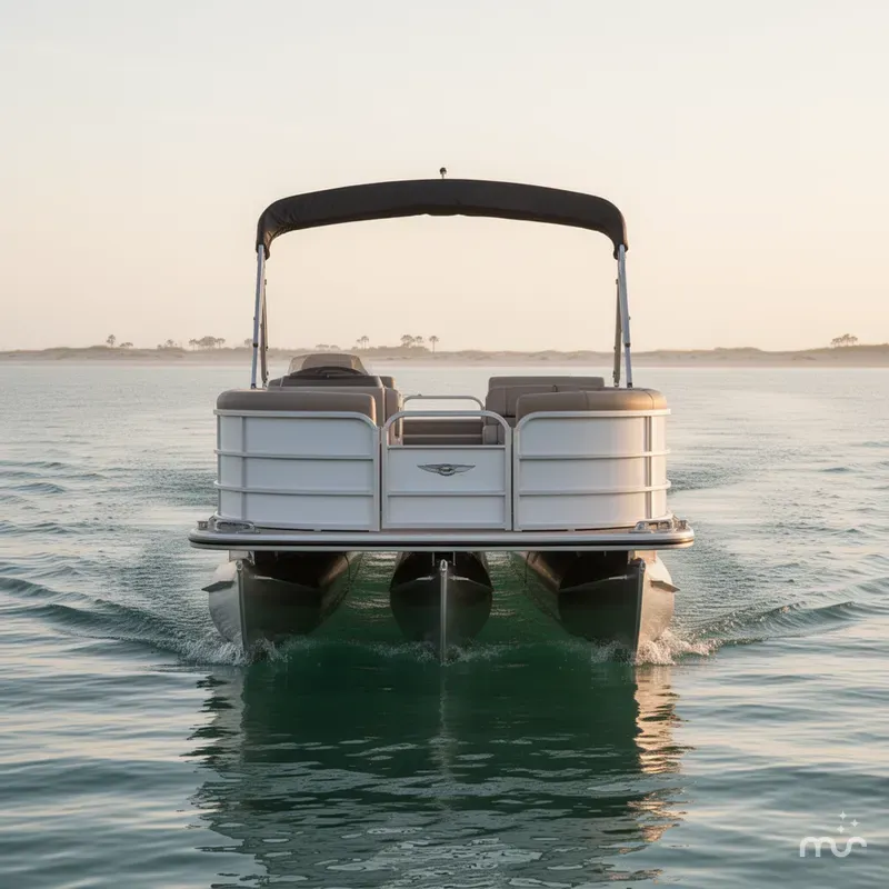 Slide: The Image of Bentley Pontoons Legacy 223 Swingback 2027 - 3