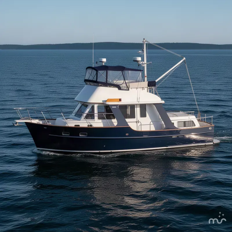 Slide: The Image of Pacific Seacraft 38T Fast Trawler 2003 - 2