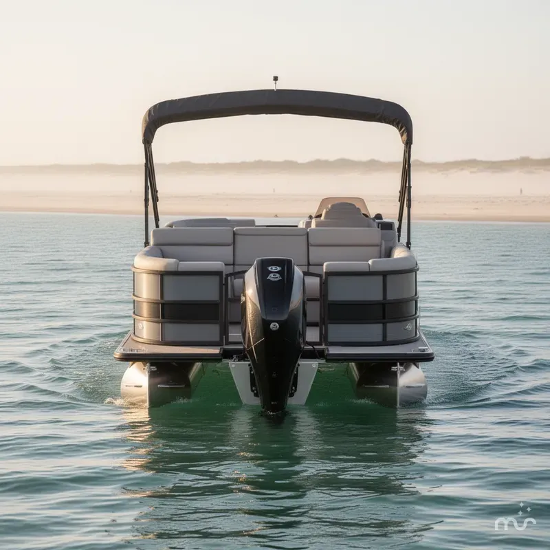 Slide: The Image of Bentley Pontoons Legacy 243 Navigator 2026 - 1