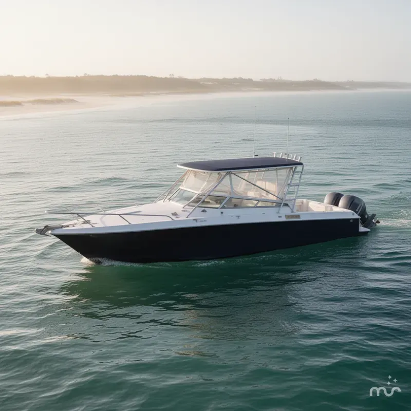 The Image of Contender 35 Side Console 2001 - 2