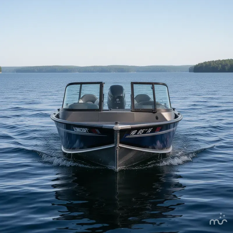 Slide: The Image of Alumacraft Competitor 165 WT & 90HP Suzuki 4Stroke 2017 - 1