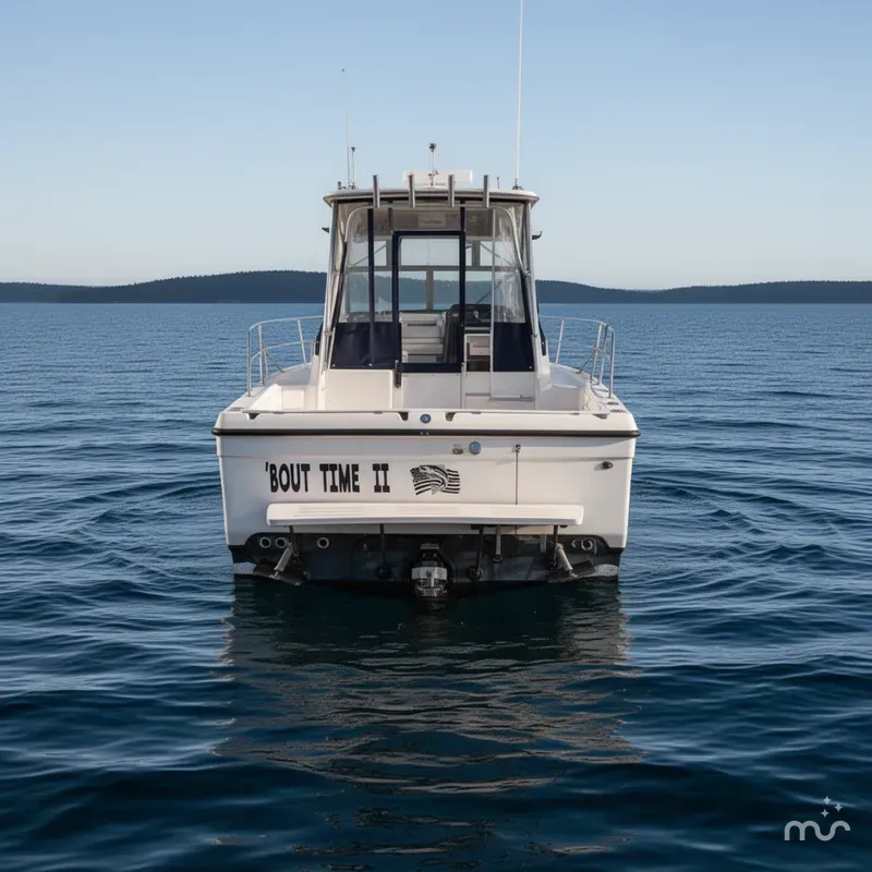 Slide: The Image of Bayliner 2502 Trophy Walkaround 1997 - 2