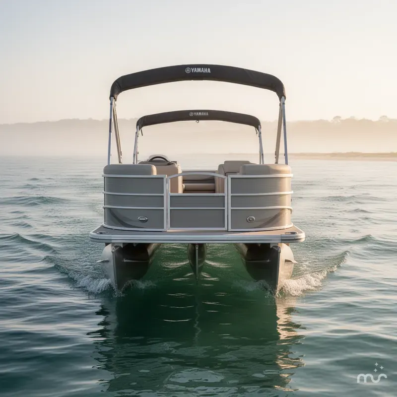 Slide: The Image of Godfrey Sweetwater 2286 TRITOON With 115 Yamaha 2013 - 1