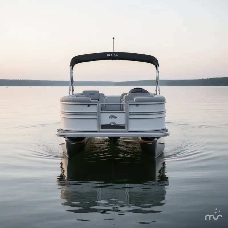 Slide: The Image of Sun Tracker Party Barge 20 DLX 2026 - 3