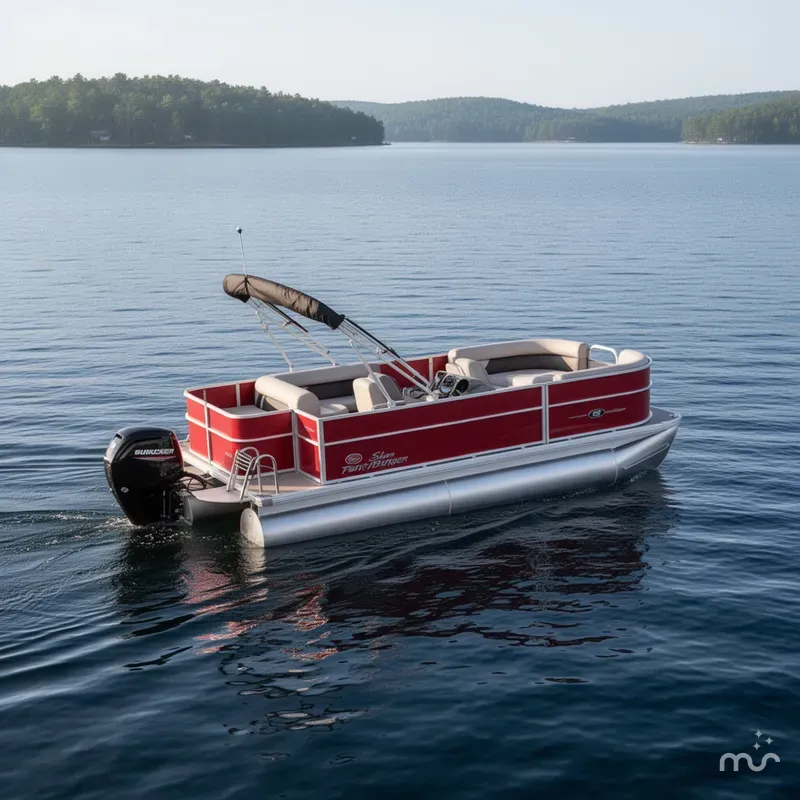 The Image of Sun Tracker Party Barge 18 DLX 2026 - 0