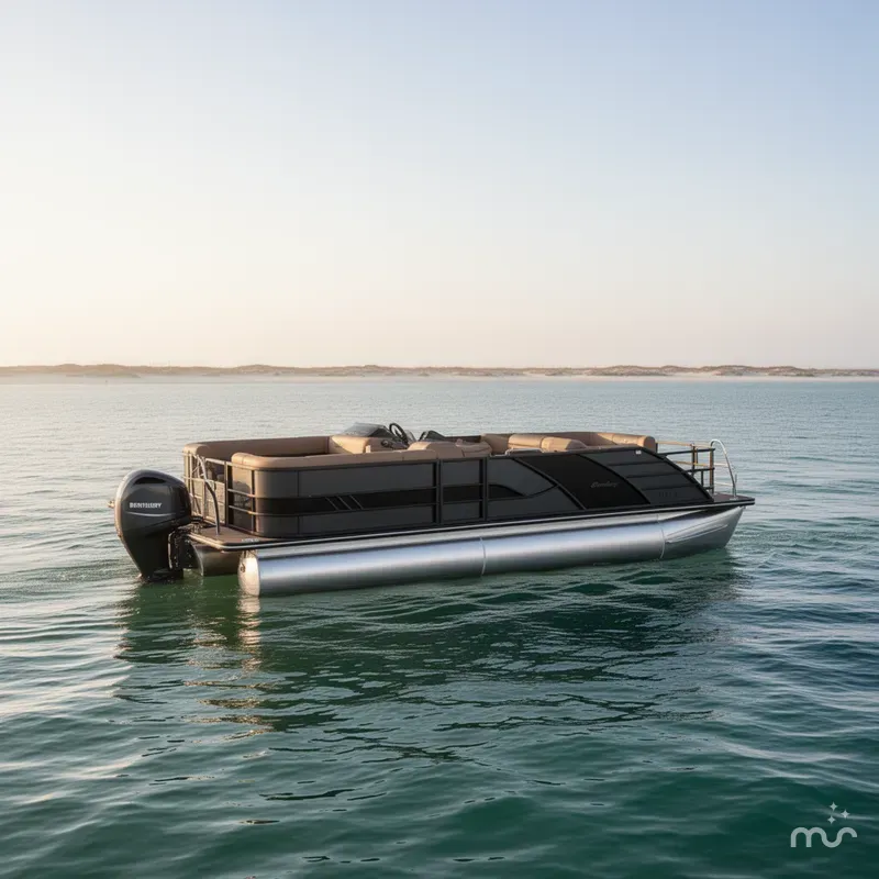Slide: The Image of Bentley Pontoons Elite 253 Swingback 2026 - 2