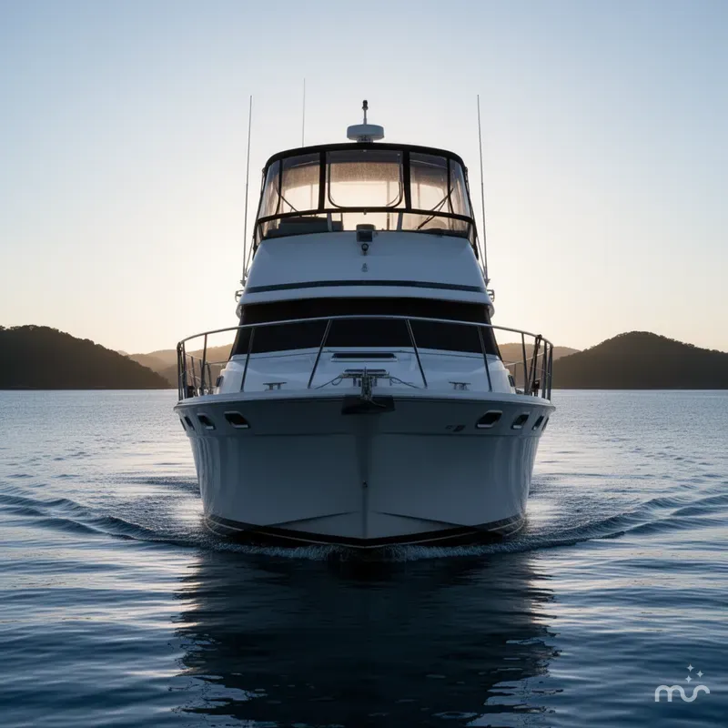 Slide: The Image of Bayliner 3888 Motoryacht 1992 - 1