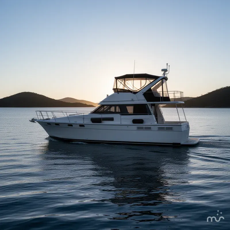Slide: The Image of Bayliner 3888 Motoryacht 1992 - 2