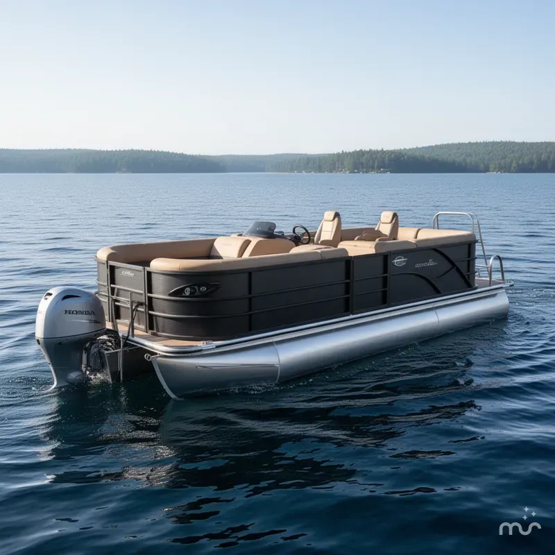 The Image of Bentley Pontoons Legacy 220 Swingback & Honda 4-Stroke EFI 2027 - 0
