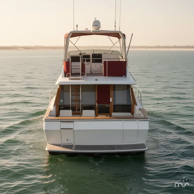 Slide: The Image of Bayliner 4588 Pilothouse 1991 - 1