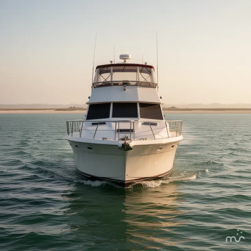 Slide: The Image of Bayliner 4588 Pilothouse 1991 - 2