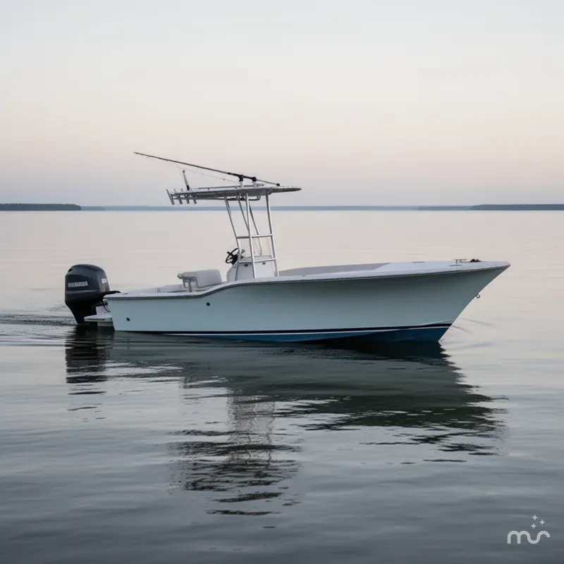 The Image of Capps Boatworks 23 Center Console 1988 - 0