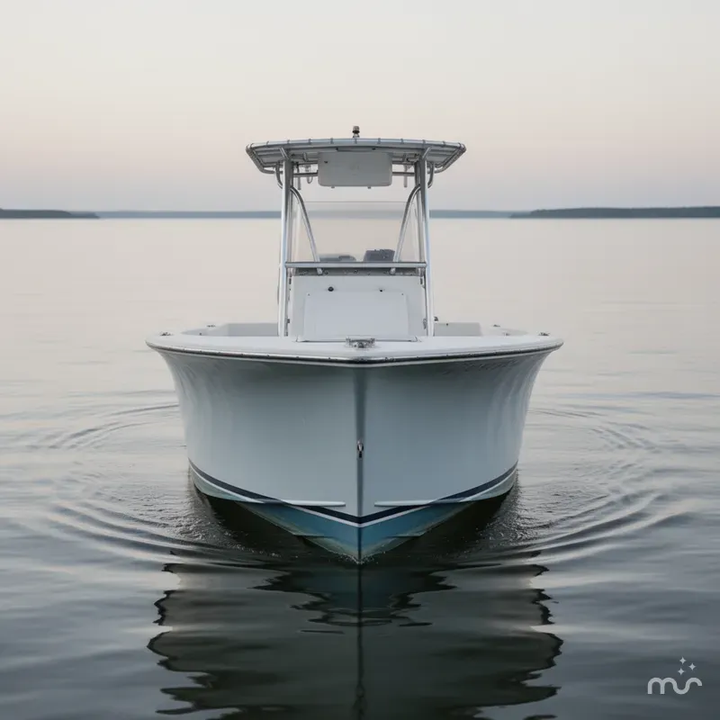 Slide: The Image of Capps Boatworks 23 Center Console 1988 - 2
