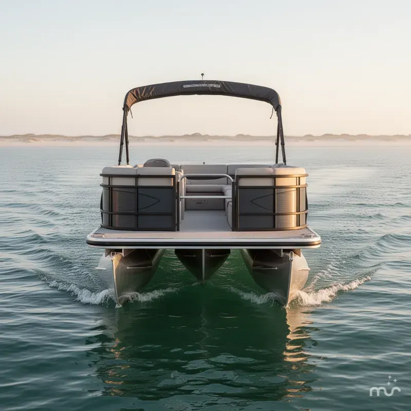 Slide: The Image of Godfrey Sweetwater 22' Single Flip Lounge Tritoon - 2286 SFLC 2026 - 3