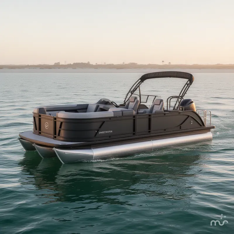 The Image of Godfrey Sweetwater 22' Single Flip Lounge Tritoon - 2286 SFLC 2026 - 0