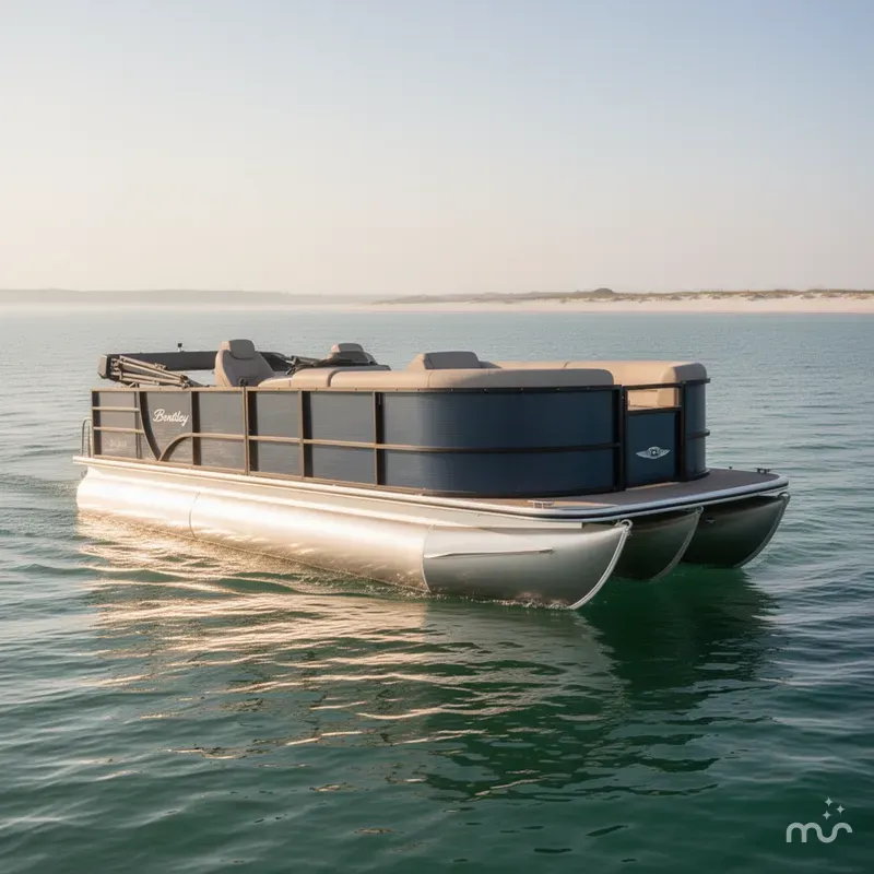 Slide: The Image of Bentley Pontoons 220 Bentley Cruise 2020 - 2