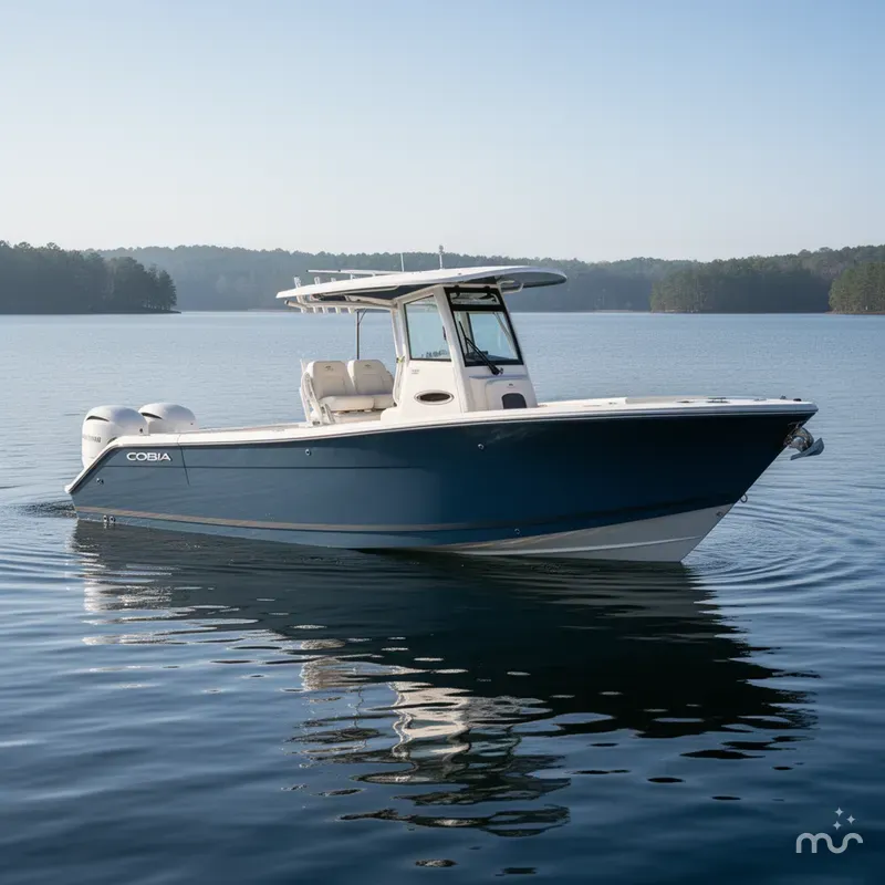 Slide: The Image of Cobia 285 Center Console 2026 - 2