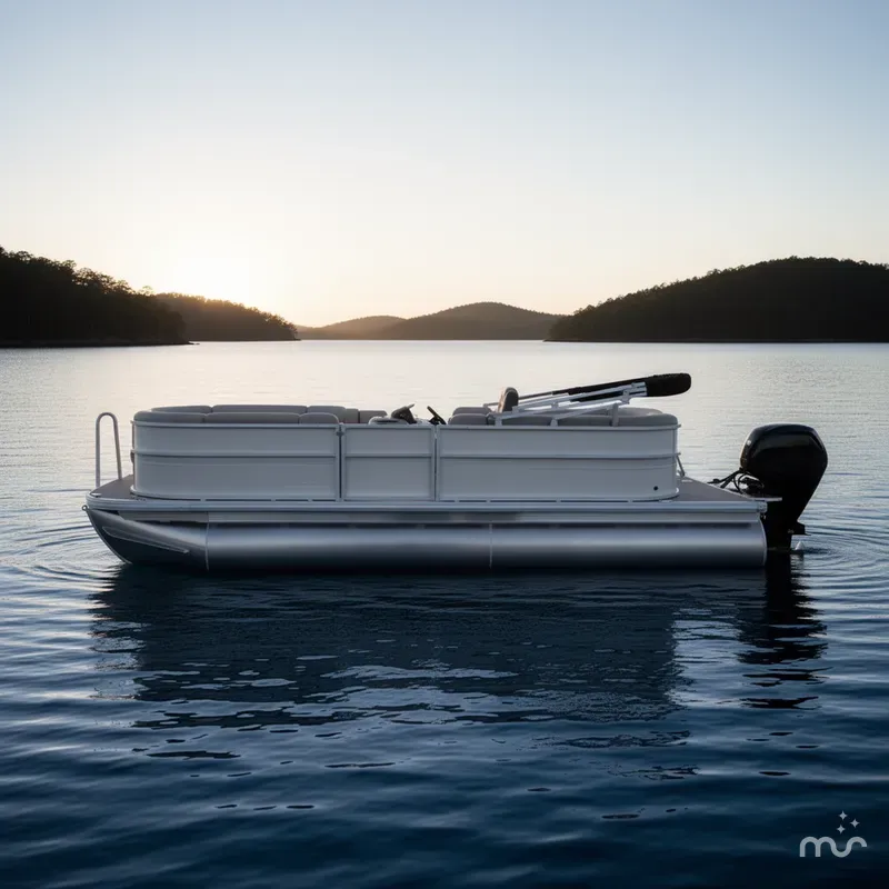 Slide: The Image of Sun Tracker Party Barge 20 DLX 2026 - 1